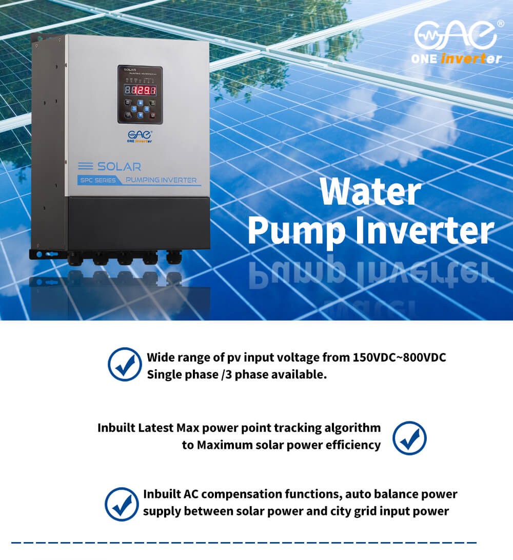 solar pump inverters