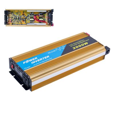 12 V bis 220 V für den Wechselrichter des Home Solar System
