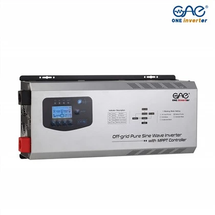 Netzunabhängiger 1500-W-Hybrid-Wechselrichter Eingebauter 30-A-MPPT